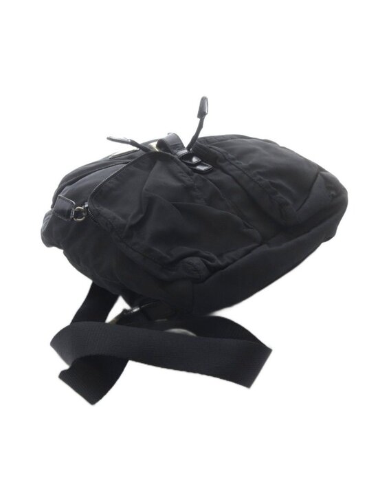 Prada Nylon Backpack Logo Black main image 7
